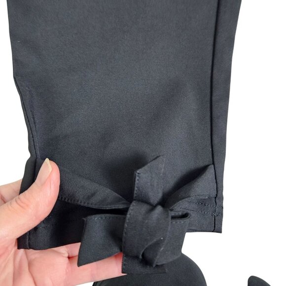 Grace Karin Womens Small High Waist Elegant Casual Pants With Belt & Ankle Tie - Picture 13 of 13